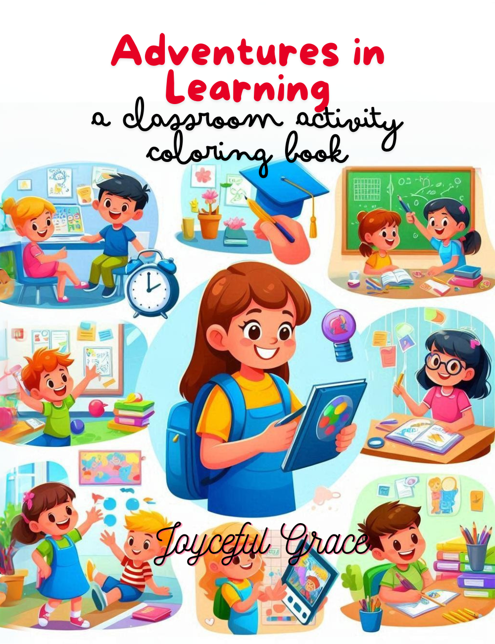 Adventures in Learning: A classroom activity coloring book