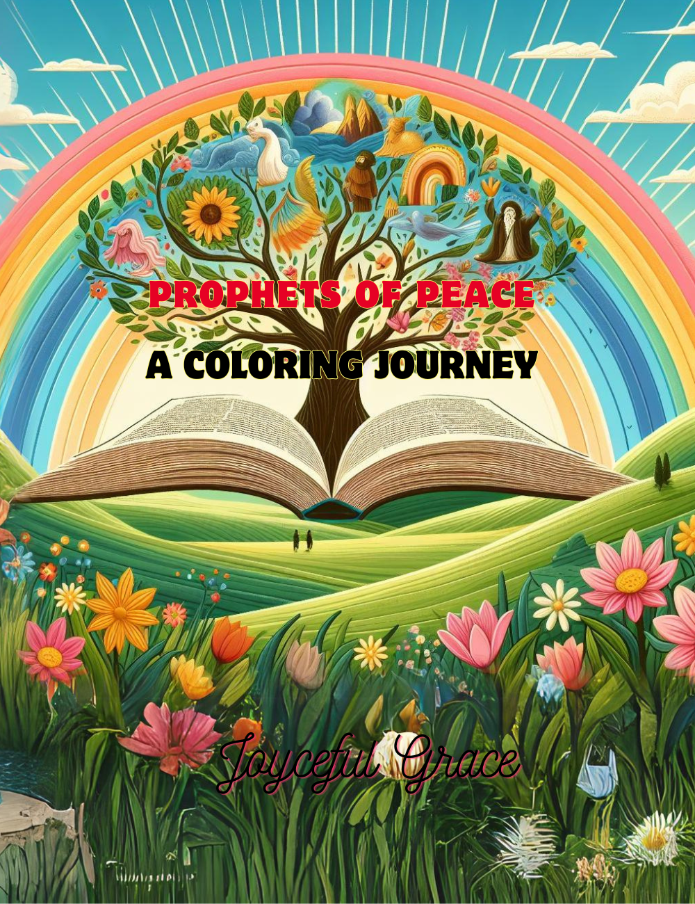 Prophets of peace: a coloring journey
