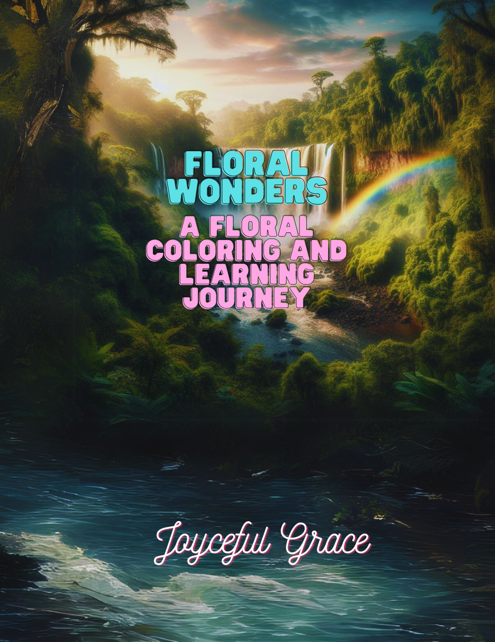 Floral Wonders: A floral coloring and learning journey