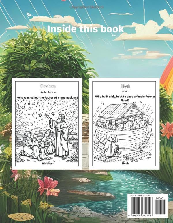 Prophets of peace: a coloring journey