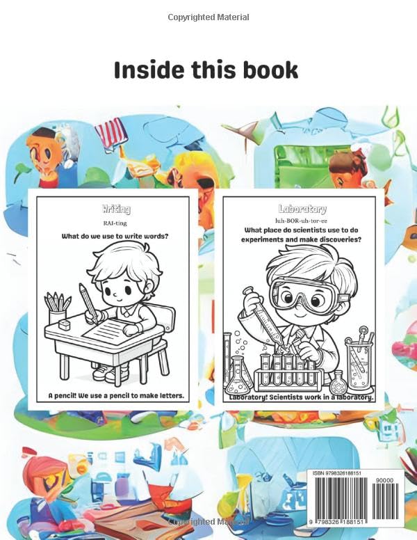 Adventures in Learning: A classroom activity coloring book