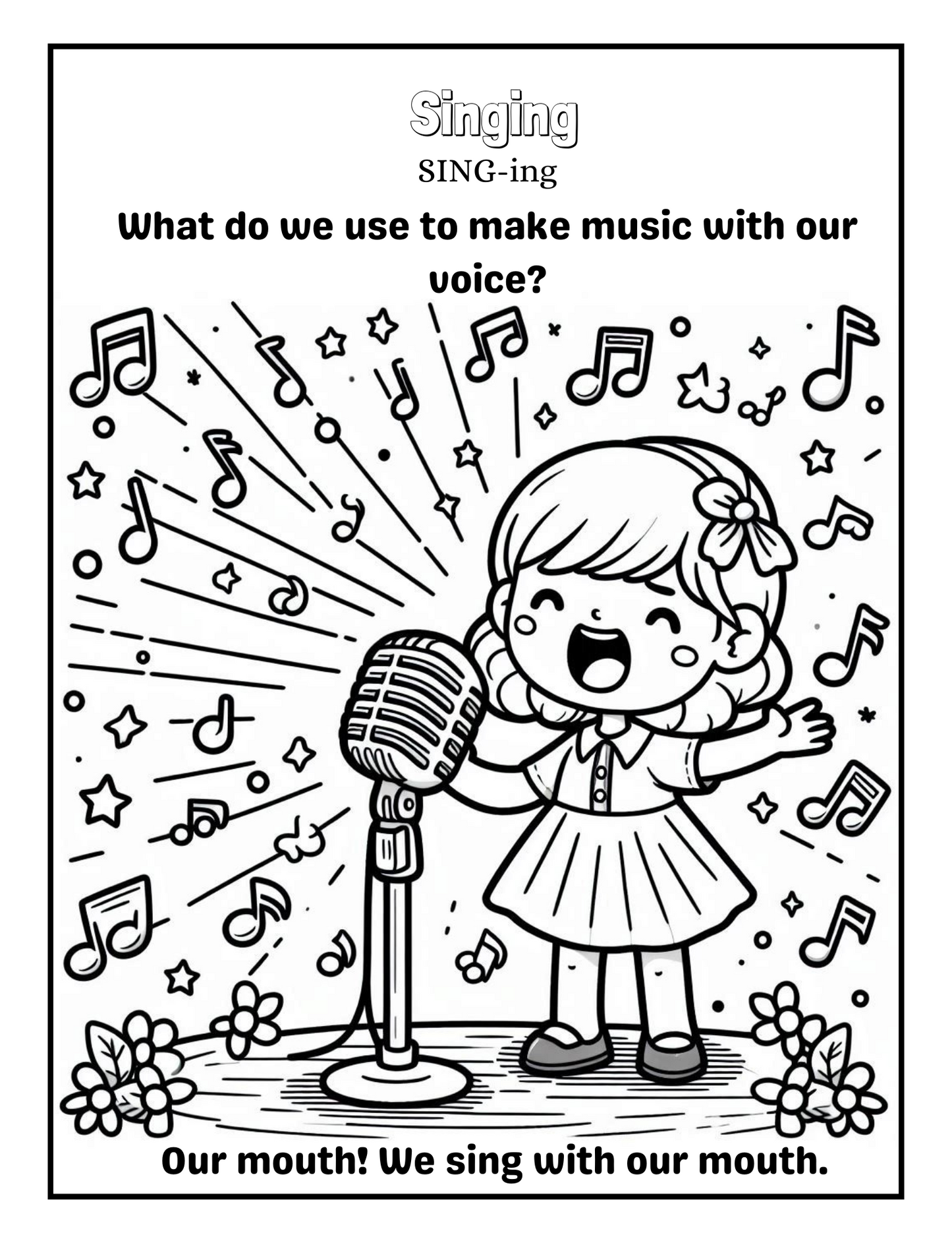 Adventures in Learning: A classroom activity coloring book