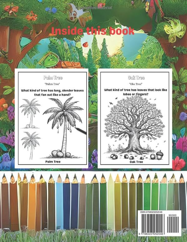 Nature's Palette: A Magical Tree Coloring Journey