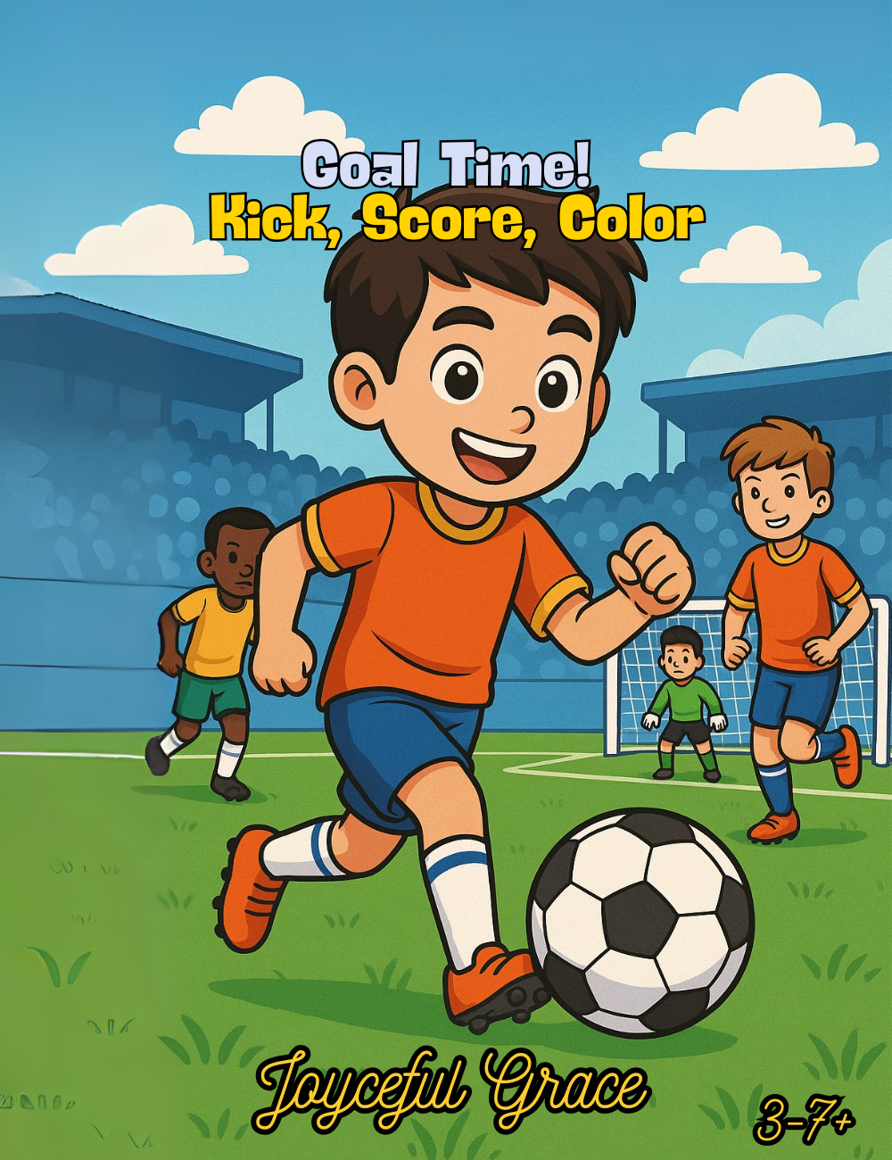 Goal Time! Kick, Score, Color