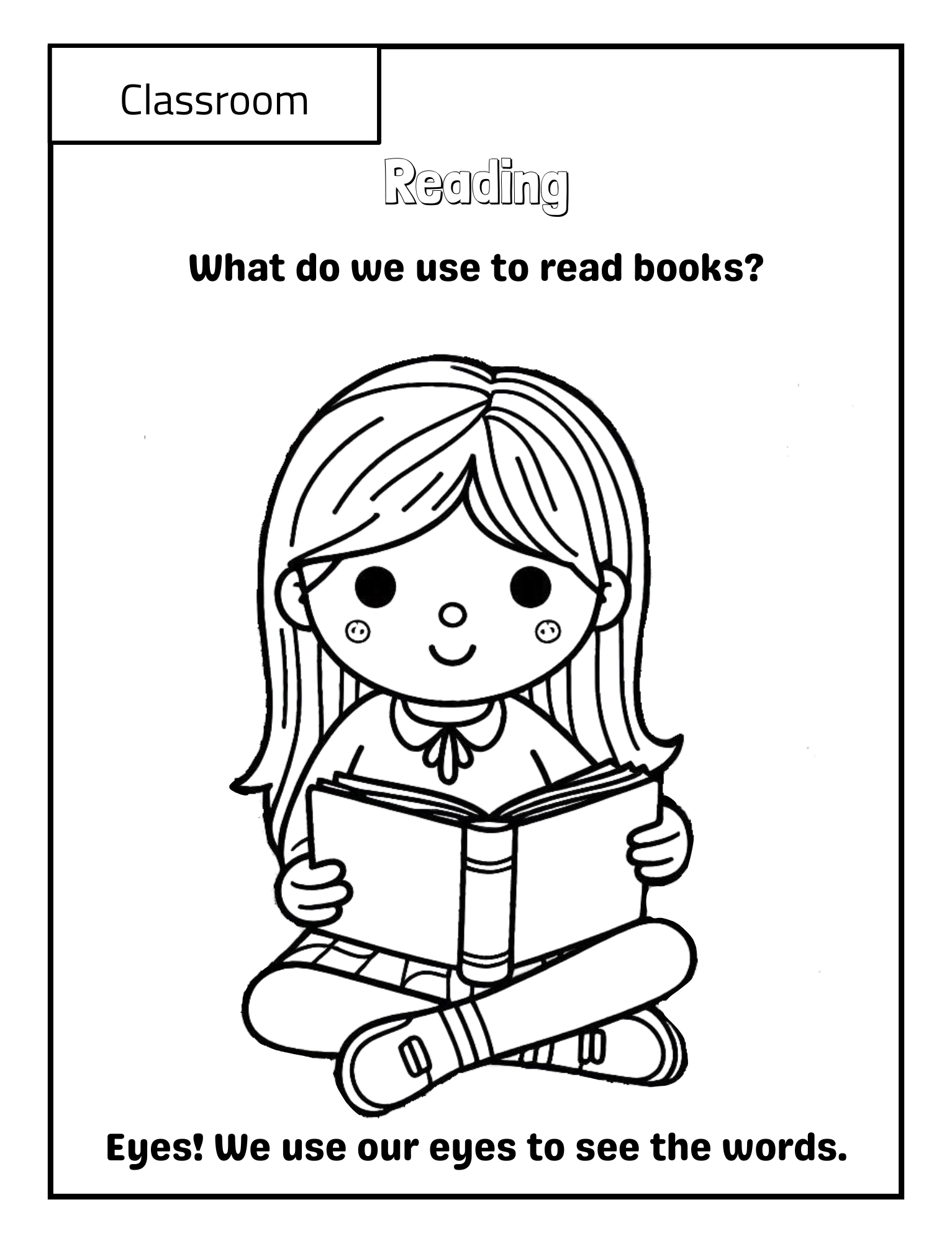 Fun At School: A Coloring Adventure