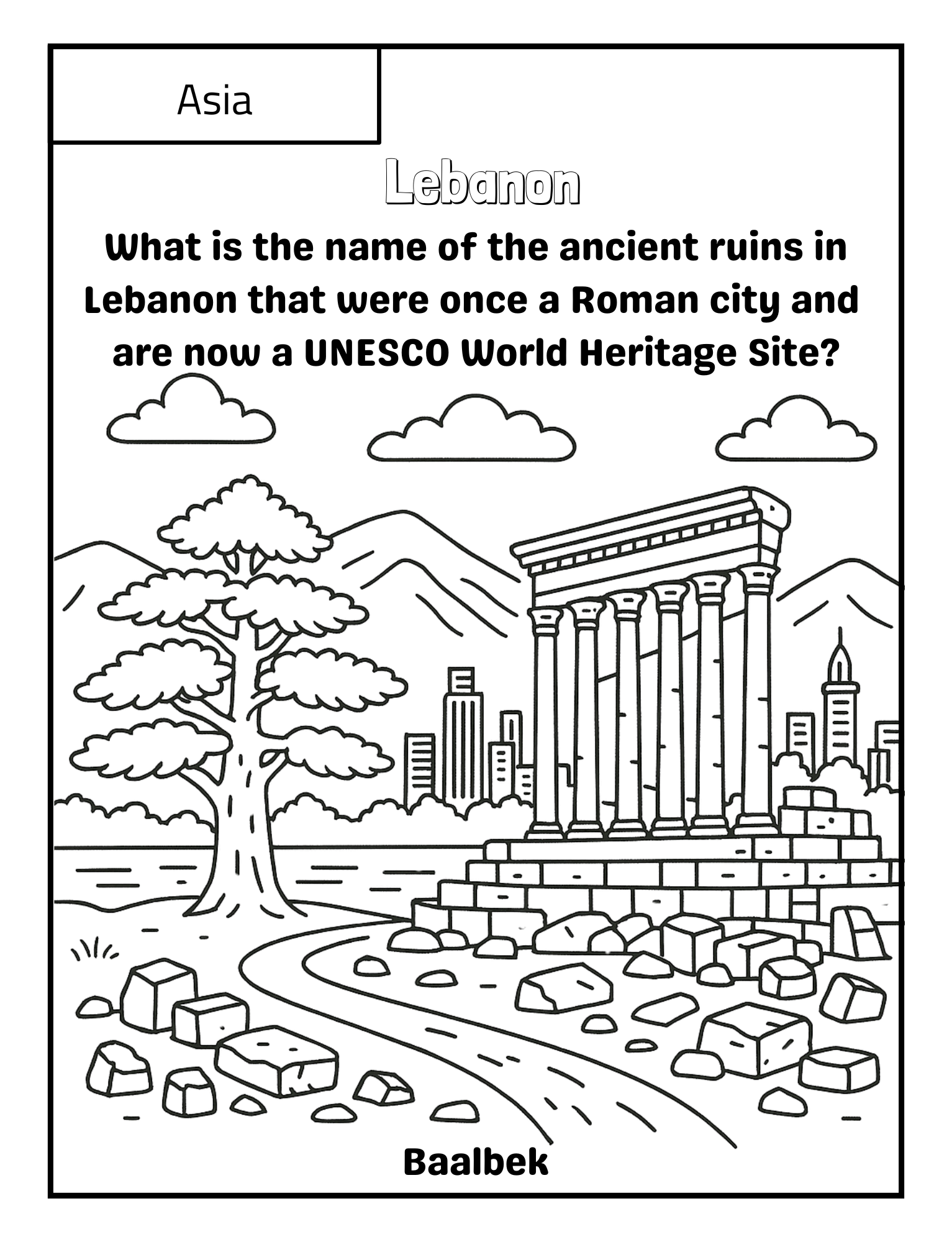 Color the World: Cities Near and Far!