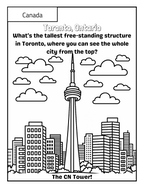 City Sights to Color: Travel the World!