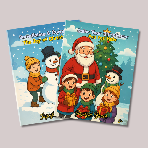 Christmas Coloring Book Duo