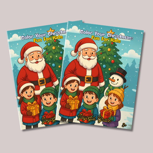 Christmas Coloring Book Duo