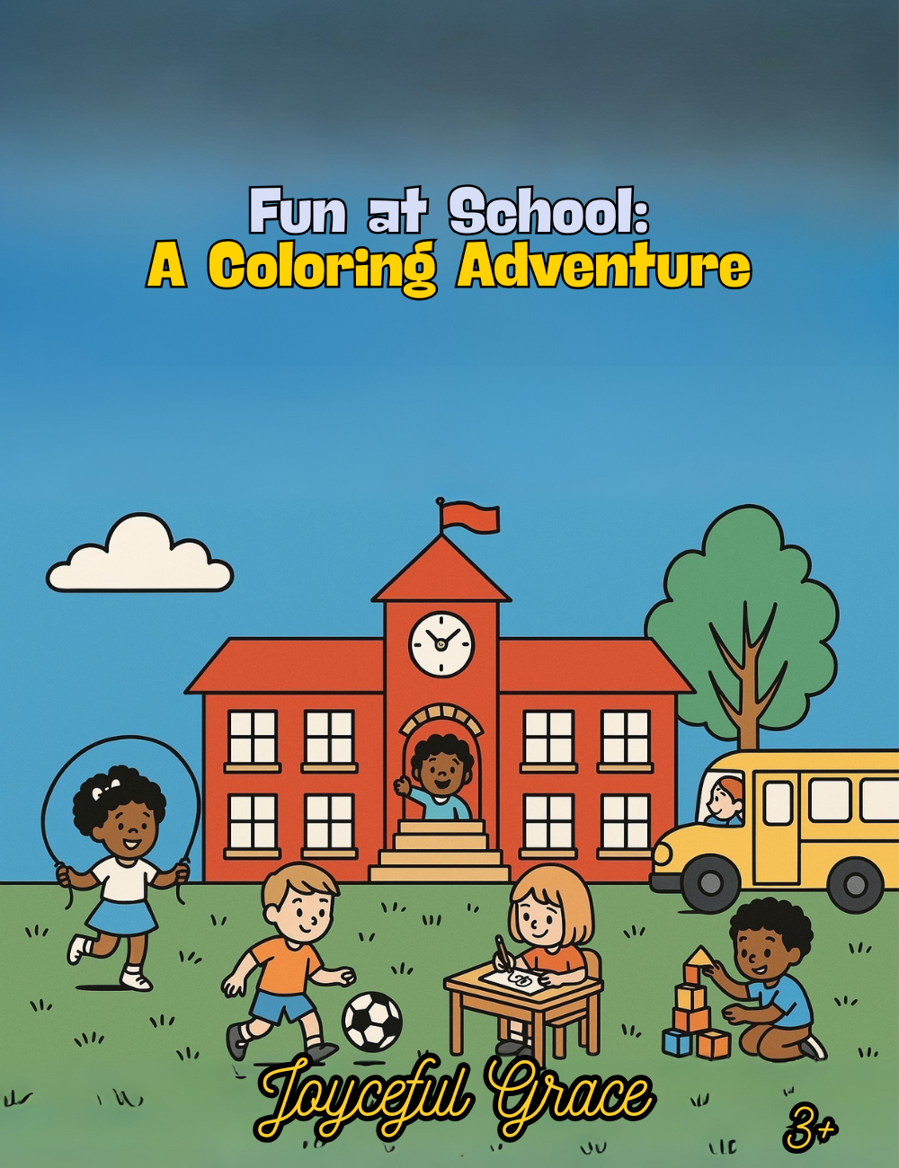Fun At School: A Coloring Adventure